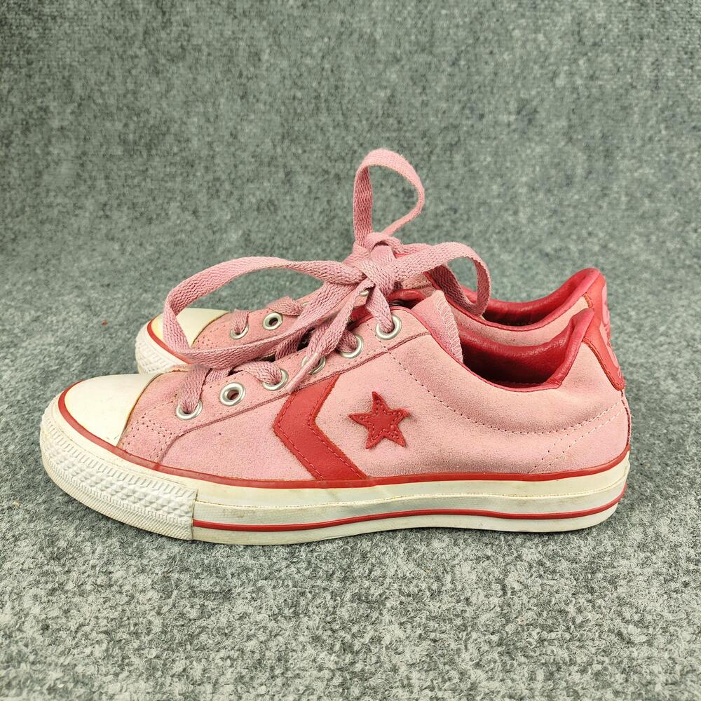 Converse One Star Shoes Mens Size 5 Pink Suede Low Top Casual Sneakers